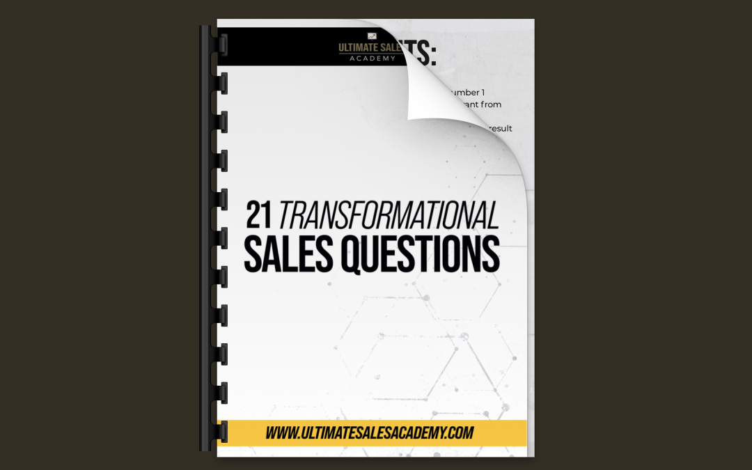 21 Transformational Sales Questions PDF