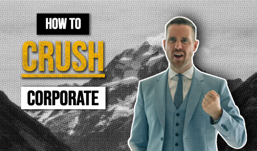 how to crush corporate, PETE SCOTT, ultimate sales academy, sales training